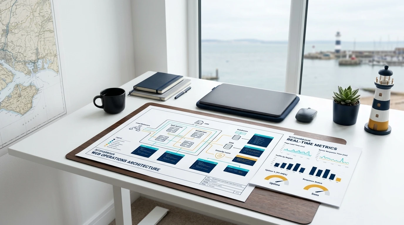 Outsourced WordPress website operations workflow